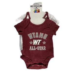 2/$26 💥🆕 West Texas A&M University Aggies Maroon Bodysuit Bundle | 3-9m | 552